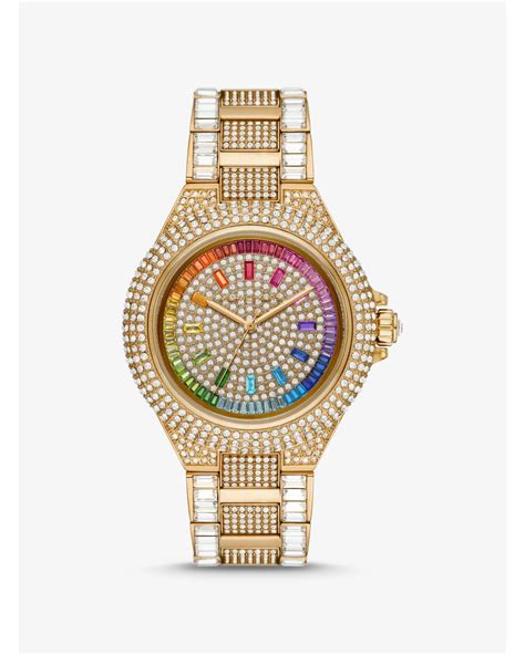 michael kors oversized camille|camille Michael Kors watch.